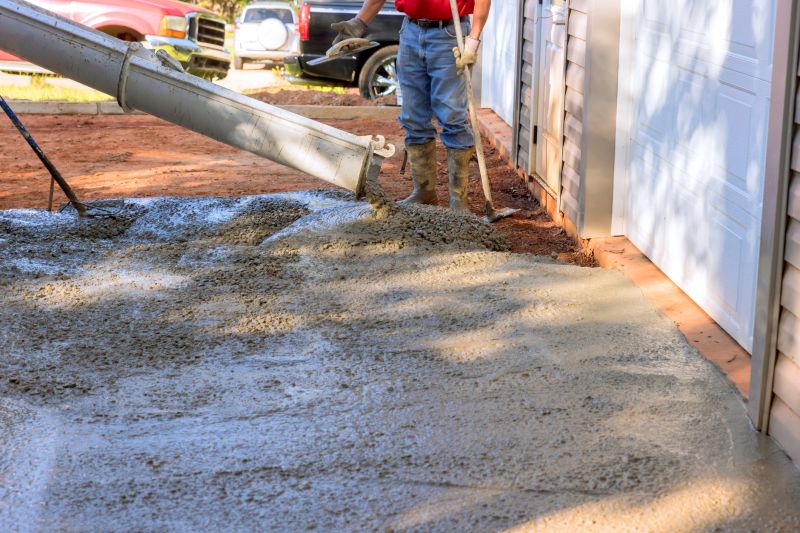 Driveway Concrete Laying