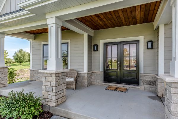 Concrete Porch Construction in Denham Springs