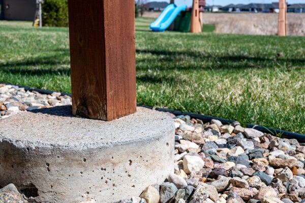 Deck Footing Installation in Denham Springs