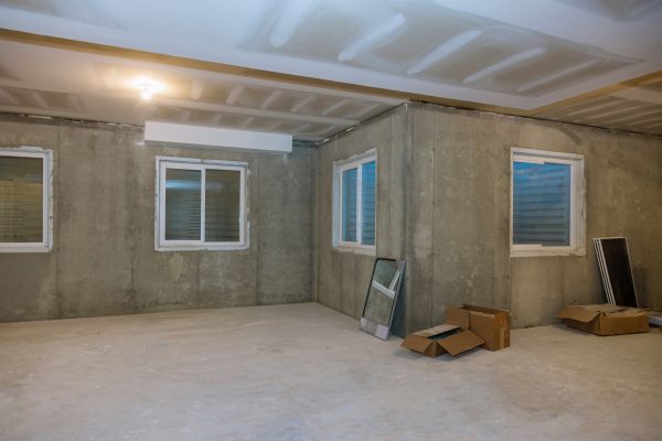 Basement Concrete Installation in Denham Springs