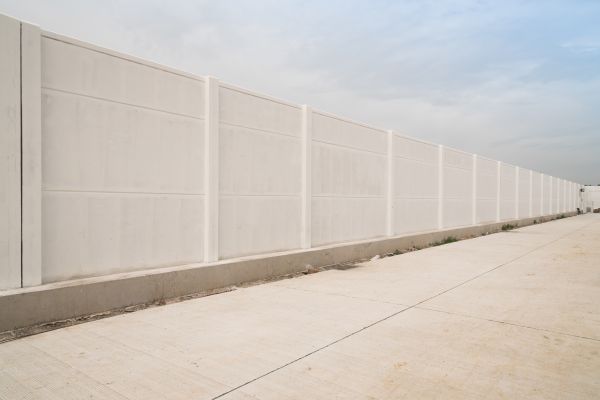 Concrete Fence Construction in Denham Springs