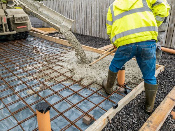 Basement Slab Pouring in Denham Springs