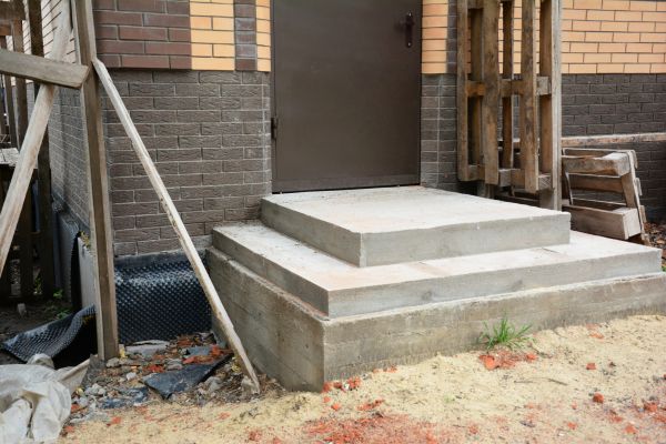 Cement Steps Construction in Denham Springs