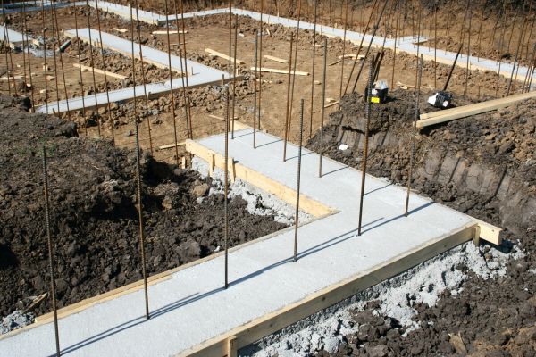 Footing Construction in Denham Springs