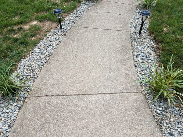 Cement Path Construction in Denham Springs