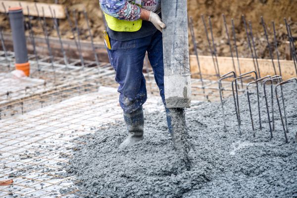 Cabin Foundation Pouring in Denham Springs