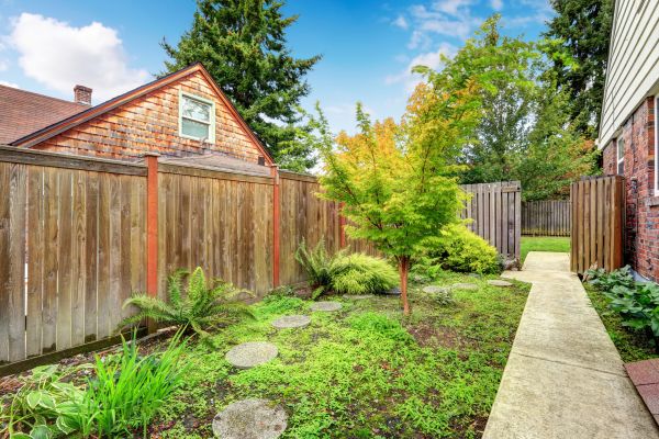 Backyard Walkway Construction in Denham Springs