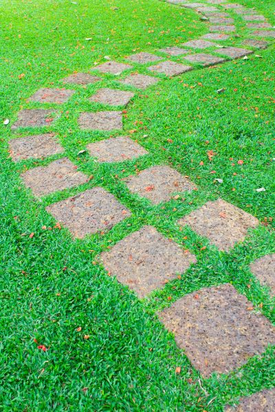 Backyard Pathway Construction in Denham Springs